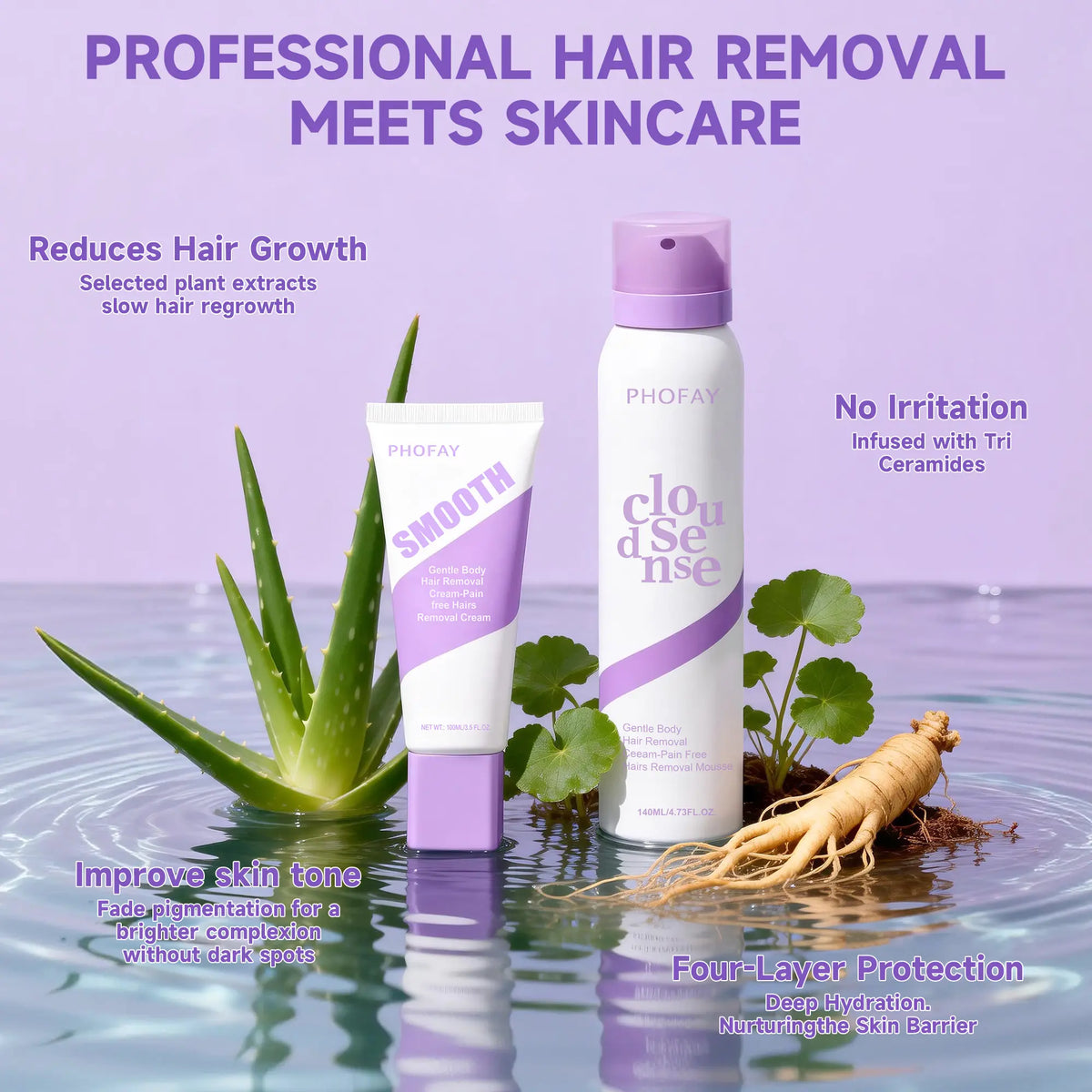 Bikini Pain-Free Hair Removal Cream